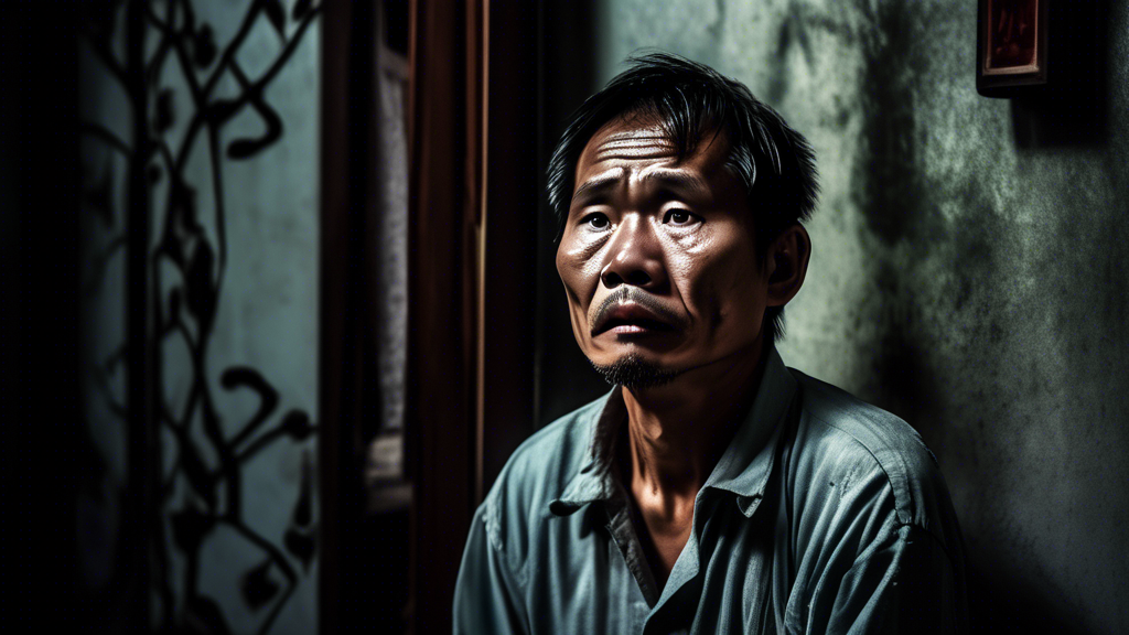 A Vietnamese man wakes up from a nightmare where his house is being broken into by robbers. He is terrified and confused, and the dream has left him feelin